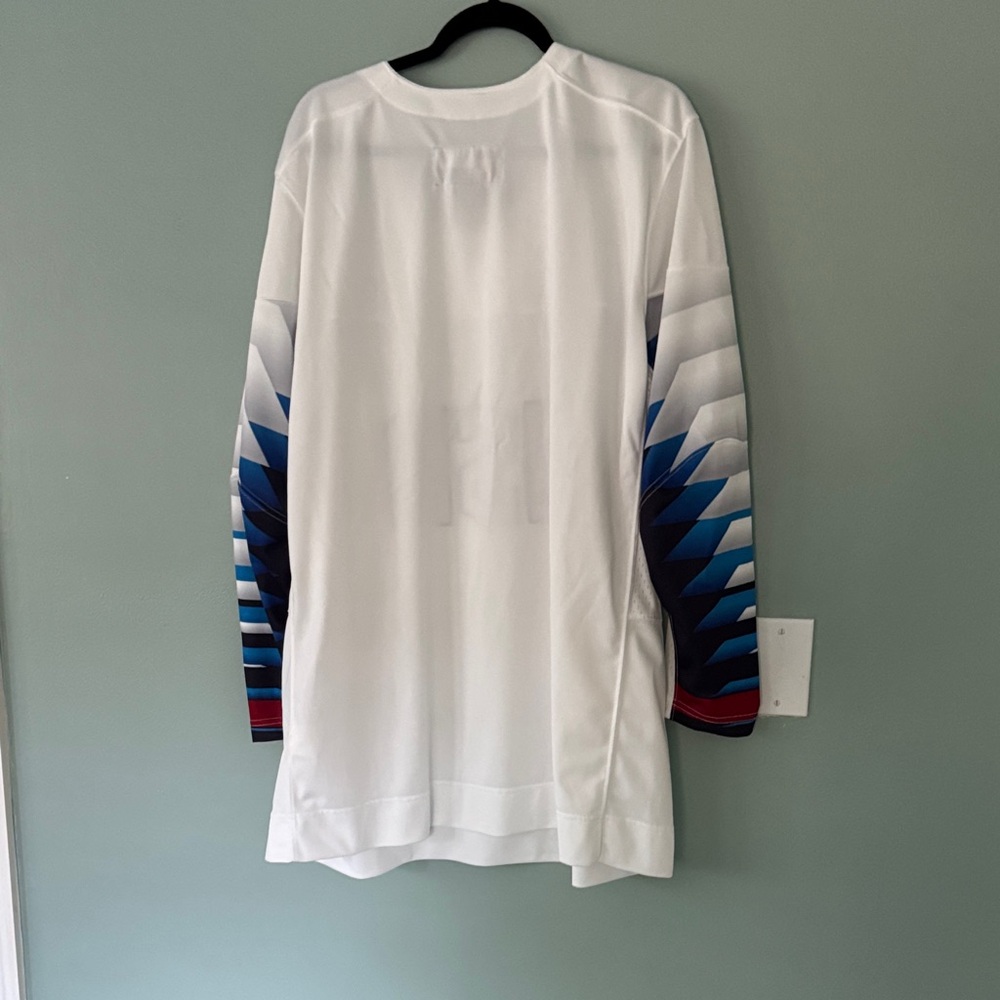 Nike White USA Long Sleeve Jersey XXL - Picture 3 of 3